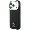  Apple iPhone 18 Pro Max / 17 Pro Max fekete Guess Stripe Peony 4G Logo MagSafe tok thumbnail