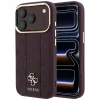 Apple iPhone 18 Pro Max / 17 Pro Max bordové puzdro Guess Stripe Peony 4G Logo MagSafe thumbnail