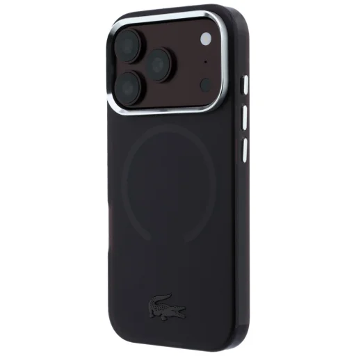  Apple iPhone 18 Pro Max / 17 Pro Max bordó Lacoste IML Frosted MagSafe keménytok - 2
