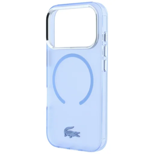 Apple iPhone 18 Pro Max / 17 Pro Max modré Lacoste IML matné MagSafe puzdro - 6