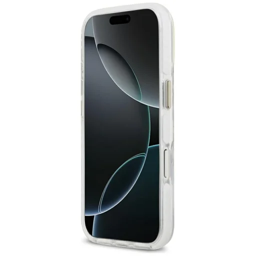 iPhone 18 Pro / 17 Pro Lacoste ütésálló IML Gold Logo MagSafe átlátszó tok - 5