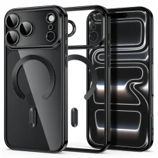 iPhone 17 Pro / 18 Pro lesklé čierne puzdro Tech-Protect MagFlex MagSafe