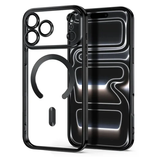 Apple iPhone 17 Pro Max / 18 Pro Max lesklé čierne puzdro Tech-Protect MagFlex MagSafe - 2