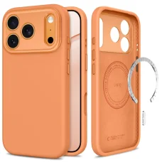 Apple iPhone 17 Pro / 18 Pro kozmicky oranžové Tech-Protect Uniq MagSafe CC silikónové puzdro