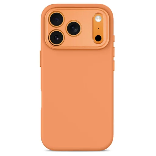 Apple iPhone 17 Pro / 18 Pro kozmicky oranžové Tech-Protect Uniq MagSafe CC silikónové puzdro - 3
