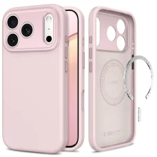 Apple iPhone 17 Pro / 18 Pro svetloružový Tech-Protect Uniq MagSafe CC silikónový kryt