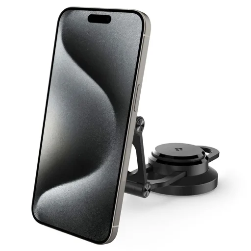 Spigen Tesla OneTap Pro 3 bezdrôtová autonabíjačka s uchytením na displej - 2