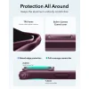  Apple iPhone 17 Pro / 18 Pro matt mély bordó ESR Classic Hybrid Kickstand MagSafe tok thumbnail