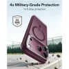 Apple iPhone 17 Pro / 18 Pro matné tmavobordové ESR Classic Hybrid Kickstand MagSafe puzdro thumbnail