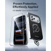  Apple iPhone 17 Pro Max / 18 Pro Max fekete ESR UltraFit Classic edzett üveg kijelzővédő, 2 db thumbnail