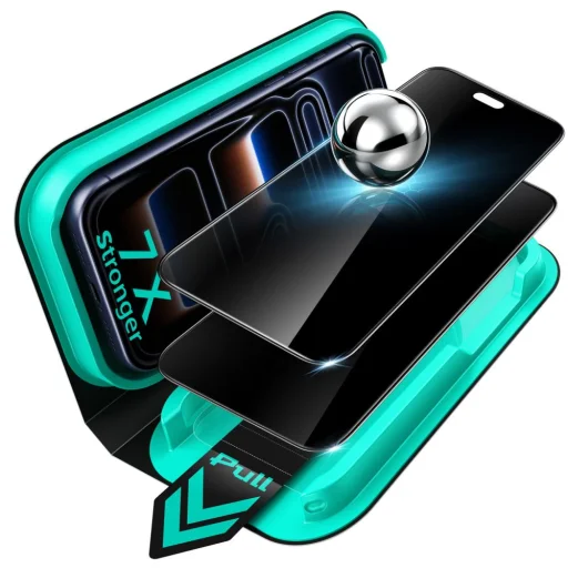 iPhone 18 Pro ESR UltraFit Armorite Privacy privátne tvrdené sklo - 2