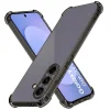 Techsuit - Shockproof Clear Silicone - Samsung Galaxy S26 FE - Smoke Black tok thumbnail