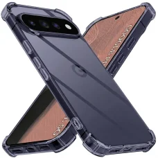 Google Pixel 11 dymovo čierny Techsuit nárazuodolný priehľadný silikónový obal