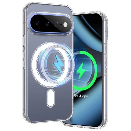 Priehľadné puzdro Techsuit MagSafe Pro pre Google Pixel 11 Pro - 2