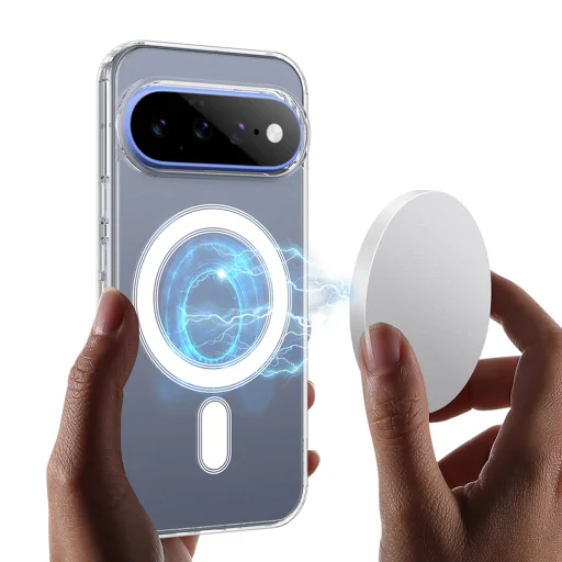 Priehľadné puzdro Techsuit MagSafe Pro pre Google Pixel 11 Pro - 4