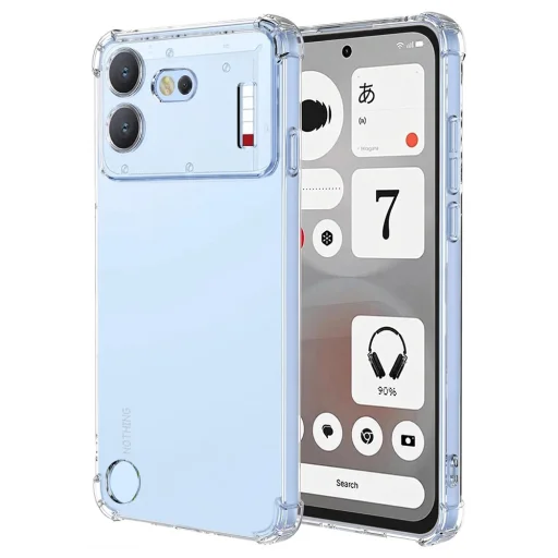  Nothing Phone (4b) átlátszó Techsuit ütésálló szilikon tok - 1