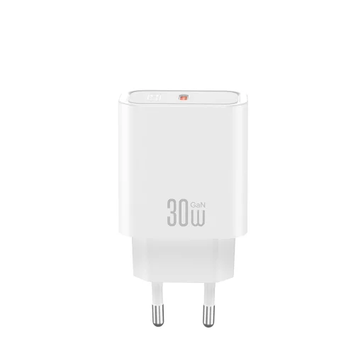 Sieťová nabíjačka XO CE41 PD 30W 1x USB-C biela + kábel USB-C - USB-C - 4