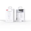 XO CE42 33 W sieťová nabíjačka s konektorom USB-C PD a USB, biela thumbnail