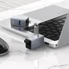 Hoco HB54A 3 v 1 USB-C adaptér, sivý thumbnail