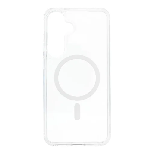  Samsung S26 FE átlátszó Forcell F-Protect Clear Hybrid Premium MagSafe-kompatibilis tok - 1