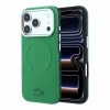  iPhone 18 Pro Max tárkonyzöld Lacoste Petit Pique dombornyomott MagSafe tok thumbnail