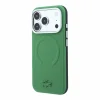  iPhone 18 Pro Max tárkonyzöld Lacoste Petit Pique dombornyomott MagSafe tok thumbnail