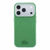  iPhone 18 Pro Max tárkonyzöld Lacoste Petit Pique dombornyomott MagSafe tok thumbnail