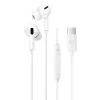 Blavec BHS-01 USB-C káblové slúchadlá s DAC a mikrofónom, biele thumbnail