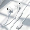 Blavec BHS-01 USB-C káblové slúchadlá s DAC a mikrofónom, biele thumbnail
