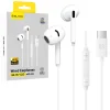 Blavec BHS-02 USB-C káblové slúchadlá s DAC a mikrofónom, biele thumbnail