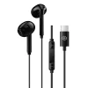 Blavec BHS-02 USB-C káblové slúchadlá s mikrofónom a DAC, čierne thumbnail
