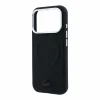  iPhone 18 Pro Max fekete Lacoste PVC Petit Pique félkörbefutó dombornyomott MagSafe tok thumbnail