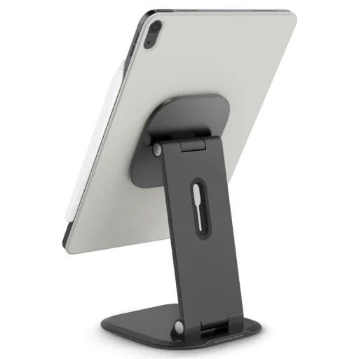 iPad Air 13" 2024/2025/2026 sivé puzdro Spigen Air Skin Folio OneTap - 2