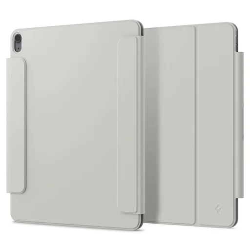 iPad Air 13" 2024/2025/2026 sivé puzdro Spigen Air Skin Folio OneTap - 4