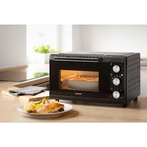 Sencor SEO 2000BK mini sütő 20 l 1650 W, fekete - 13