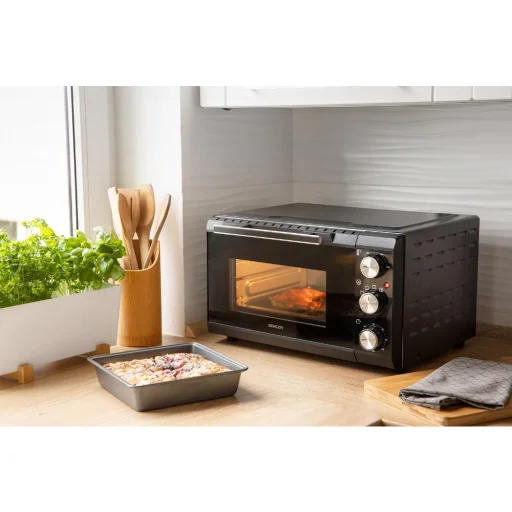 Sencor SEO 2000BK mini sütő 20 l 1650 W, fekete - 14