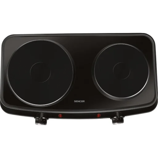 Sencor SCP 2254BK-EUE4 dupla elektromos főzőlap 2250 W, fekete - 3