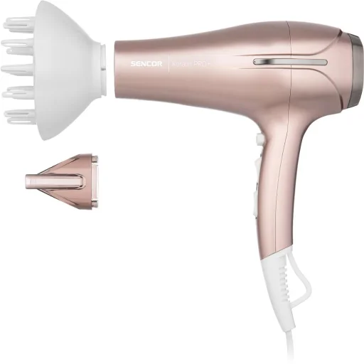Sencor SHD 6800RG ionizáló hajszárító 2300 W, piros/zöld - 2