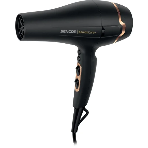 SENCOR SHD 8275BK KeratinCare+ hajszárító 2400 W, fekete, utazótáskával - 3