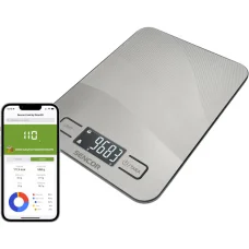 Sencor SKS 8080 Smart konyhai mérleg 10 kg, 1 g pontosság, alkalmazáskapcsolattal