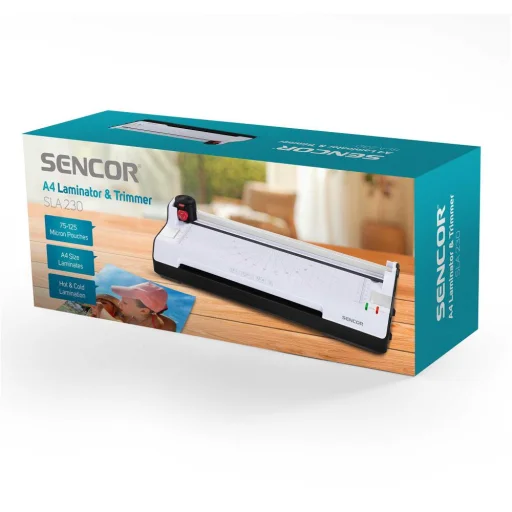 Sencor SLA 230 A4 laminátor a rezačka papiera, pre fólie 75 – 125 mikrónov - 4
