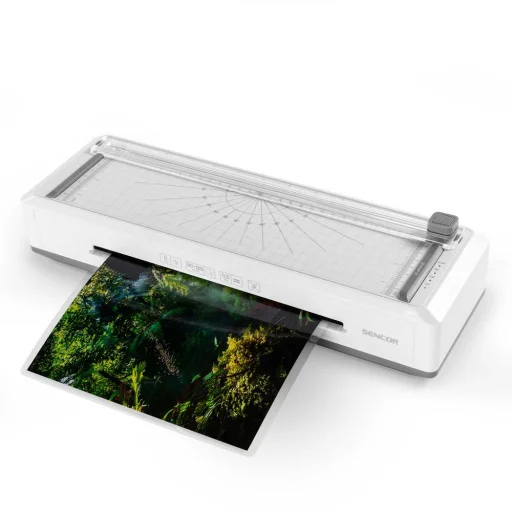 Sencor SLA 290 A4 laminálógép beépített papírvágóval, 0 mp bemelegedéssel - 1