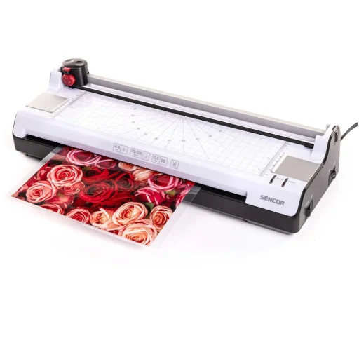 Sencor SLA 330 A3 laminálógép beépített papírvágóval, 75–125 mikronos fóliákhoz - 3