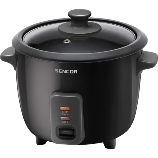 SENCOR SRM 0601BK rizsfőző 0,6 l, 300 W, fekete - 1