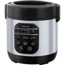 SENCOR SRM 0650SS többfunkciós rizsfőző 0,6 l, rozsdamentes acél