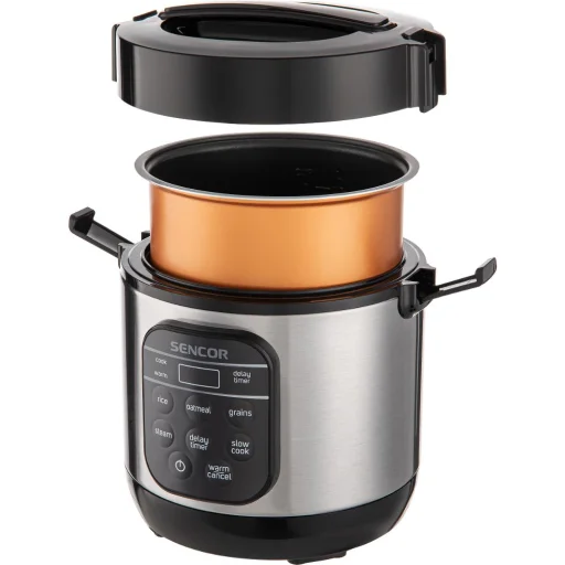 SENCOR SRM 0650SS többfunkciós rizsfőző 0,6 l, rozsdamentes acél - 4
