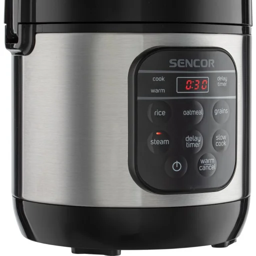 SENCOR SRM 0650SS többfunkciós rizsfőző 0,6 l, rozsdamentes acél - 7