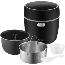 SENCOR SRM 0671BK LOW CARB rizsfőző 0,6 l, 350 W, fekete