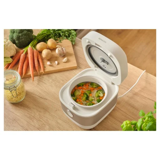 SENCOR SRM 1600WH elektromos rizsfőző, 1,6 l, fehér - 12