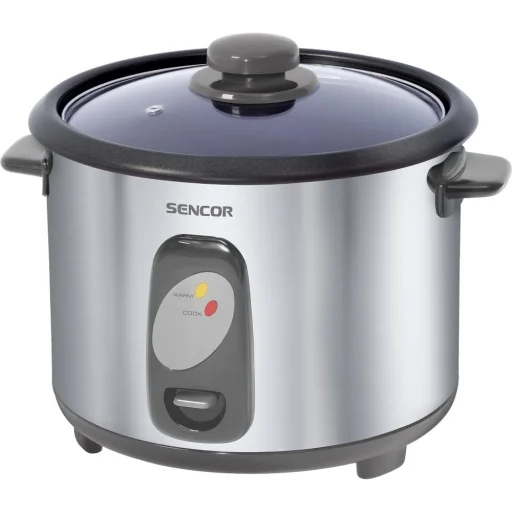 Sencor SRM 1800SS rizsfőző 1,5 l, 700 W, rozsdamentes acél - 1
